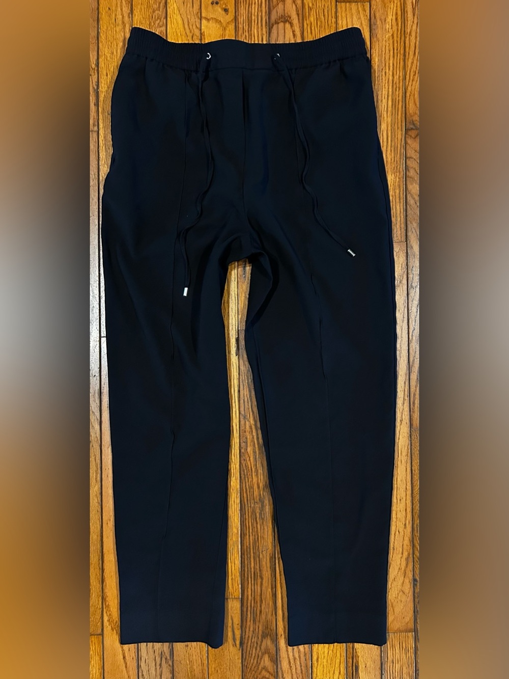 Ophelia Roe Black Pull On Dress Jogger Pants Size Large
